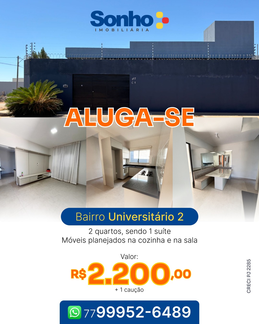 casa para alugar no universitario 2 em luis eduardo magalhaes14